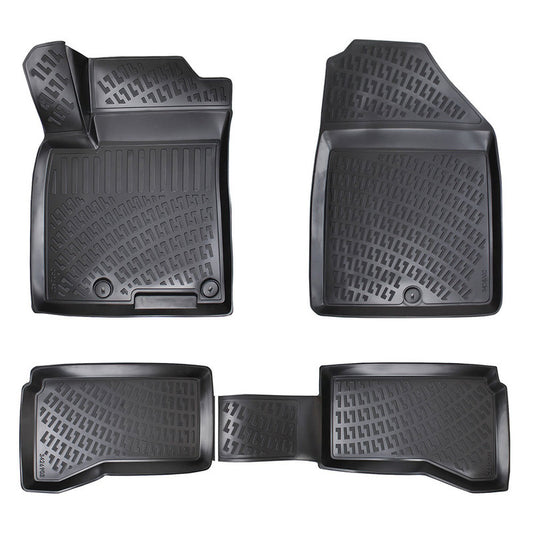 Set covorase auto cauciuc tip tavita pentru hyundai ioniq hybrid 2017-2021