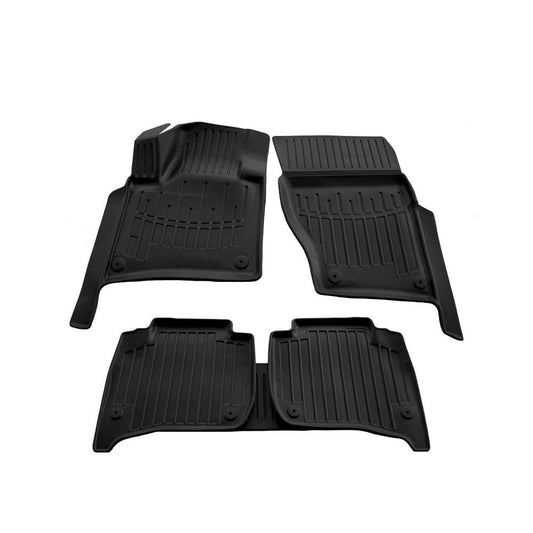Set covorase auto cauciuc tip tavita pentru vw touareg ii (7p) (2010-2018)