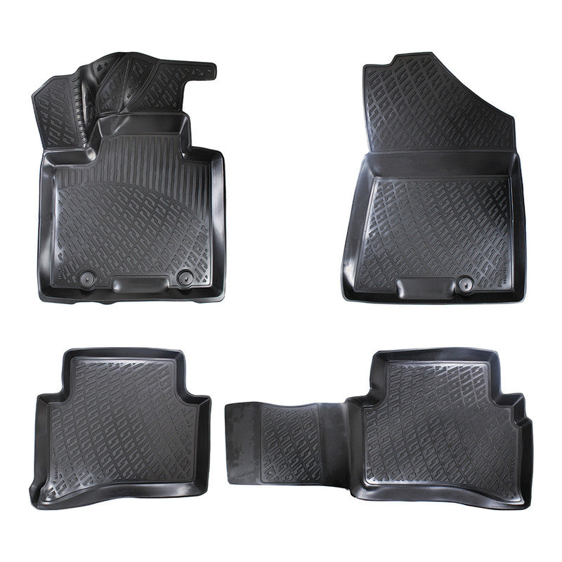 Set covorase auto cauciuc tip tavita pentru hyundai tucson iii 2015-2020