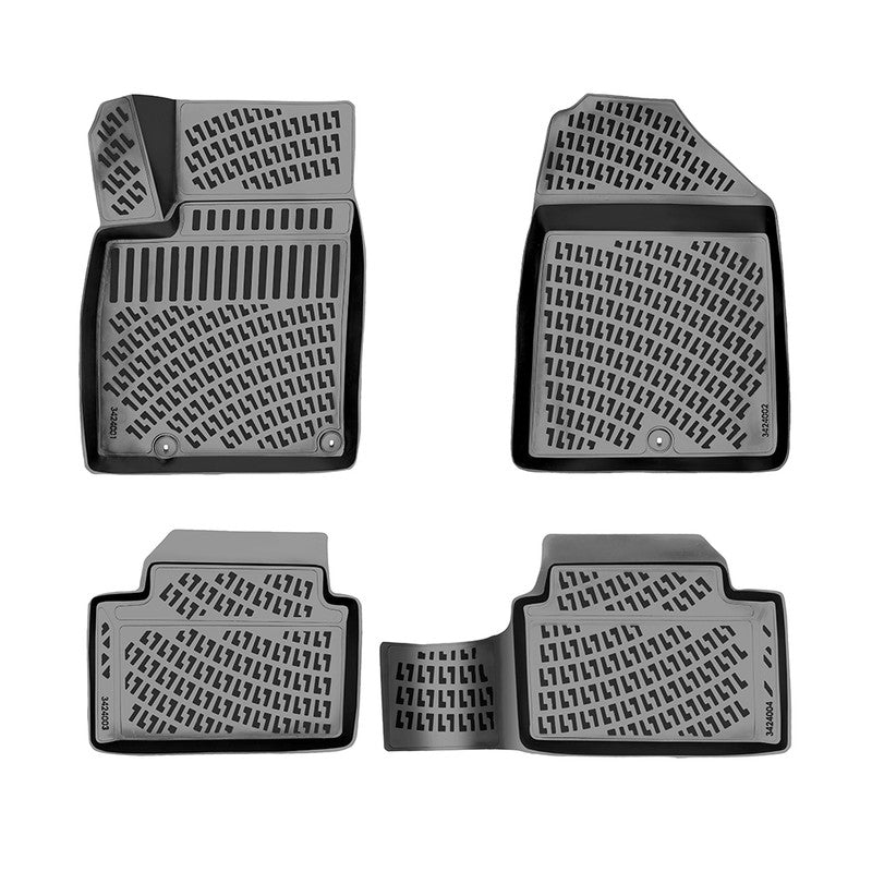 Set covorase auto cauciuc tip tavita pentru kia ceed iii / kia forte 2018-2022