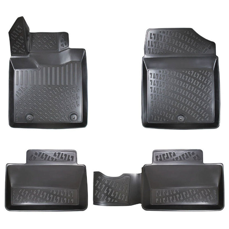 Set covorase auto cauciuc tip tavita pentru kia picanto iii 2017-