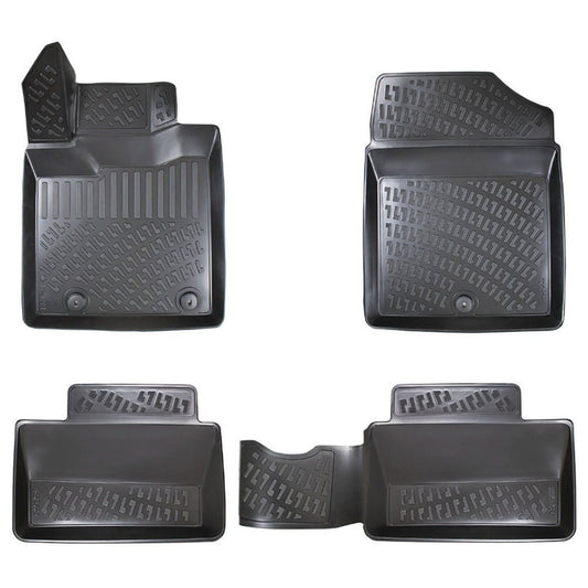 Set covorase auto cauciuc tip tavita pentru kia picanto iii 2017-