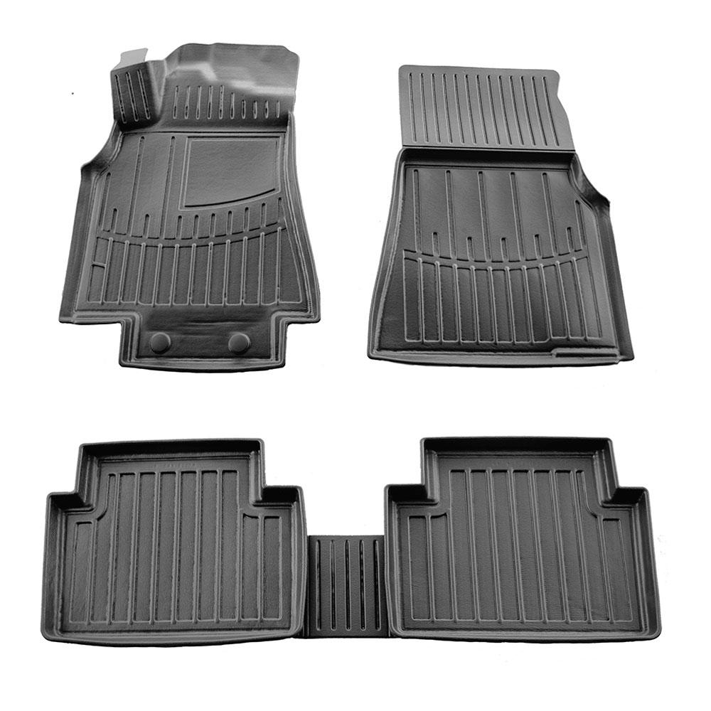 Set covorase auto cauciuc tip tavita pentru mercedes benz w169 a (2004-2012)