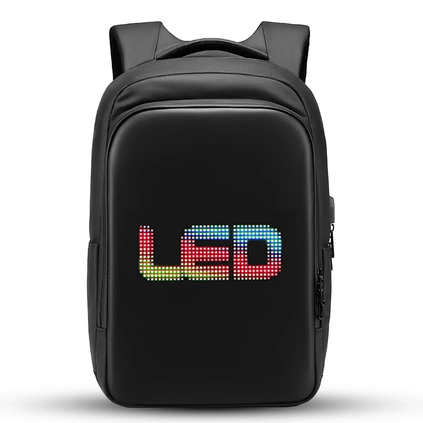 Ghiozdan Timebox, Smart cu Display LED, WiFi, Waterproof, Negru