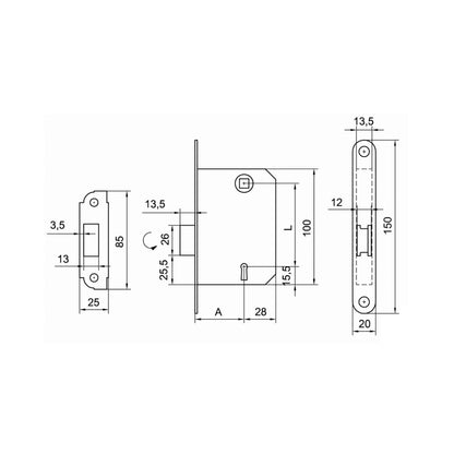 Broasca cheie P 72  35-053 / 4572