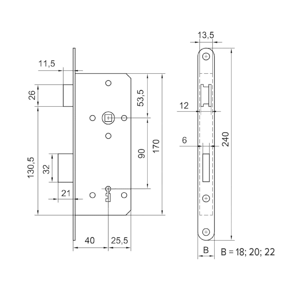 Pachet P 90 (Broasca+Maner) Argintiu 35-500 / 4578