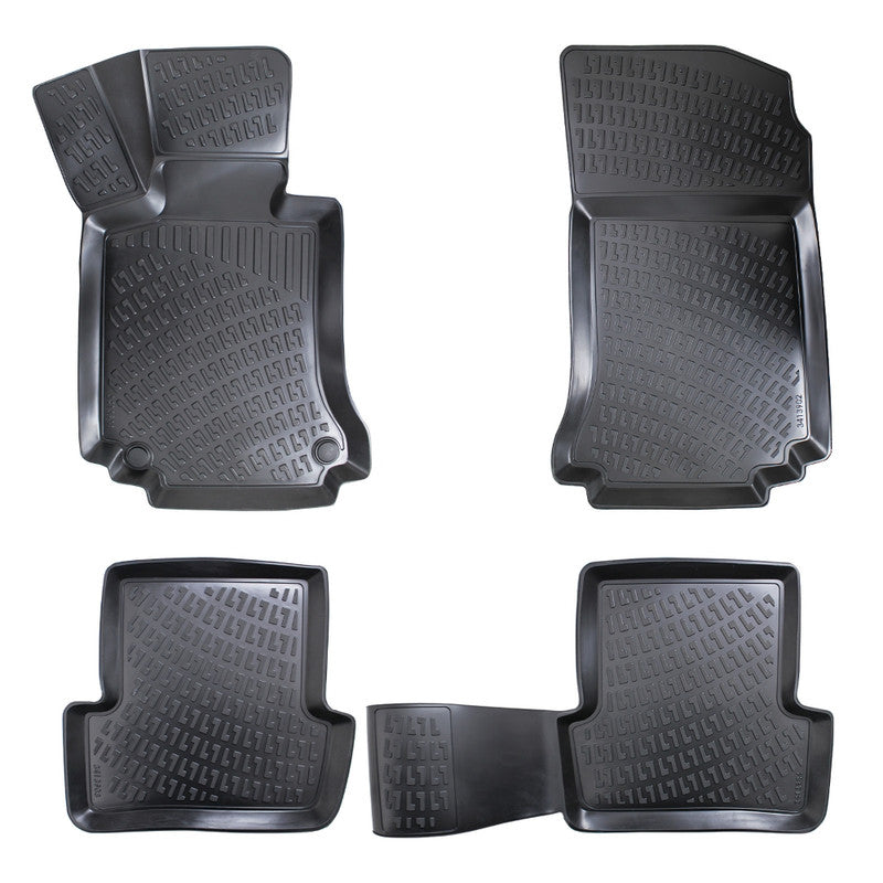Set covorase auto cauciuc tip tavita pentru mercedes c class w204 2007-2014