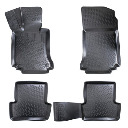 Set covorase auto cauciuc tip tavita pentru mercedes c class w204 2007-2014