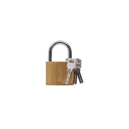 Lacat auriu 50mm, cu 3chei Z-TOOLS / 4618