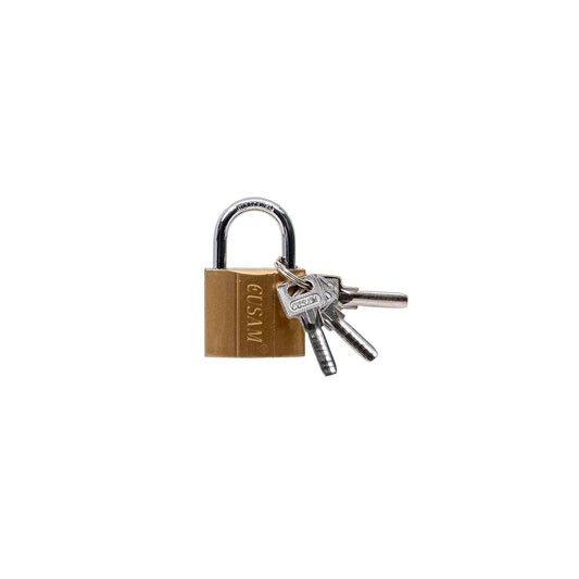 Lacat auriu 38mm, cu 3chei Z-TOOLS / 4621 - 221.ro