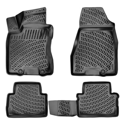Set covorase auto cauciuc tip tavita pentru nissan xtrail ii (t31) 2007-2013