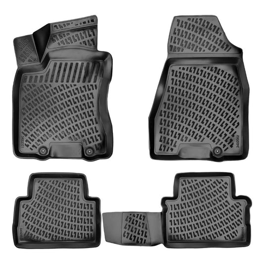 Set covorase auto cauciuc tip tavita pentru nissan xtrail ii (t31) 2007-2013