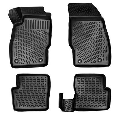 Set covorase auto cauciuc tip tavita pentru opel corsa d 2006-2014