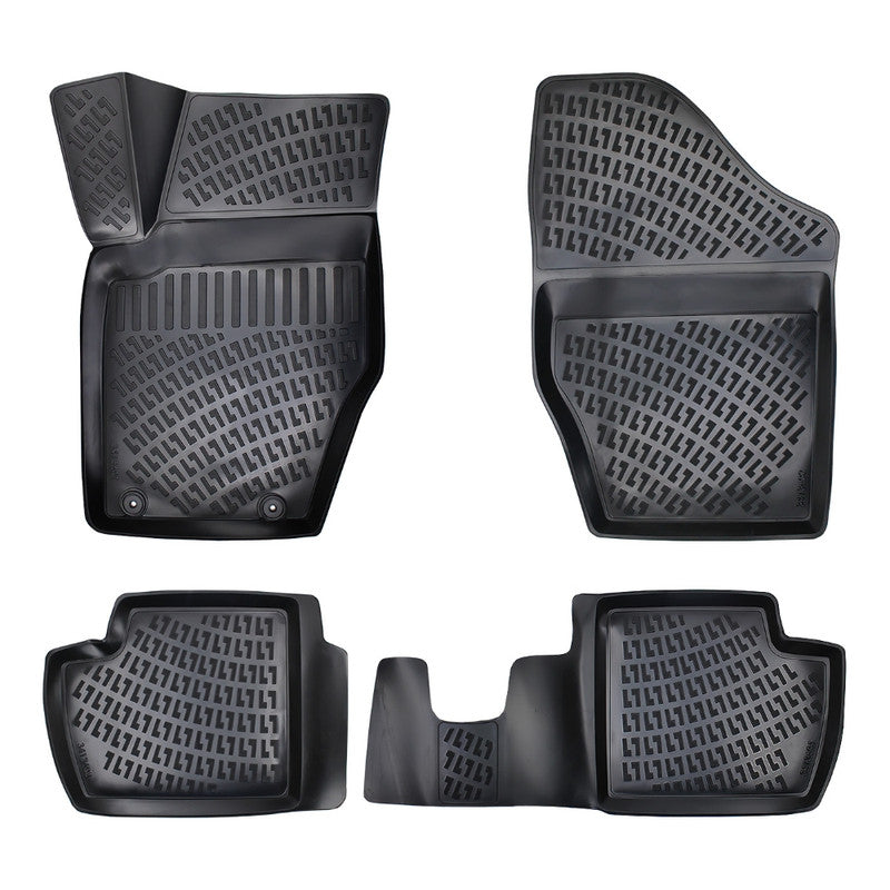 Set covorase auto cauciuc tip tavita pentru peugeot 308 i 2008-2013