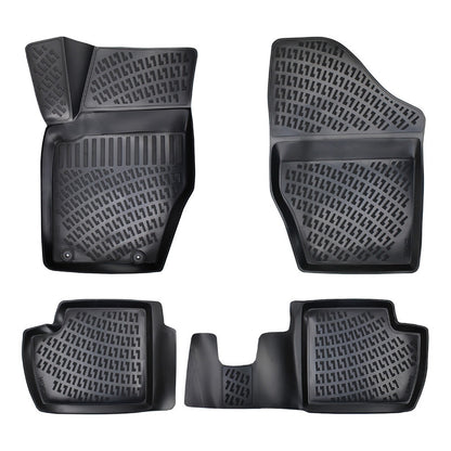 Set covorase auto cauciuc tip tavita pentru peugeot 308 i 2008-2013