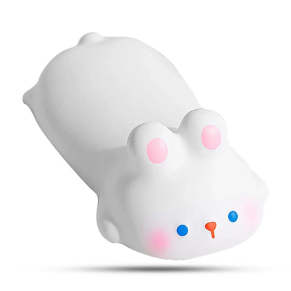 Mousepad tip suport de incheietura, moale, rezistent, comfortabil pentru tastatura, mouse, birou, 13x6 cm, Iepuras - 221.ro