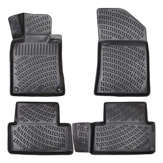 Set covorase auto cauciuc tip tavita pentru peugeot 508 i 2010-2018
