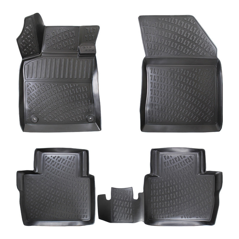 Set covorase auto cauciuc tip tavita pentru peugeot 508 ii 2018-