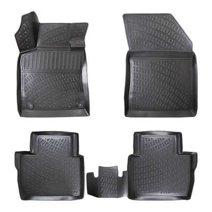 Set covorase auto cauciuc tip tavita pentru peugeot 508 ii 2018-