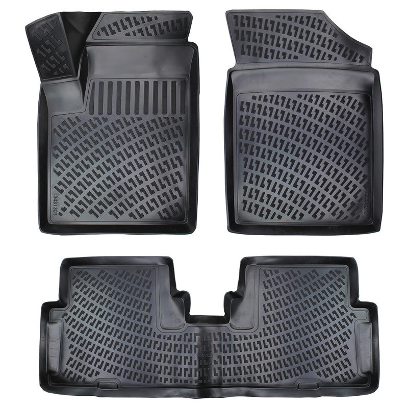 Set covorase auto cauciuc tip tavita pentru peugeot partner i / citroen berlingo 1998-2008
