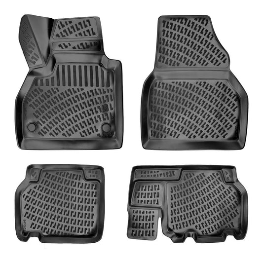 Set covorase auto cauciuc tip tavita pentru renault kangoo 2007-2014