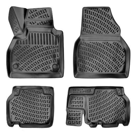 Set covorase auto cauciuc tip tavita pentru renault kangoo 2015-2021