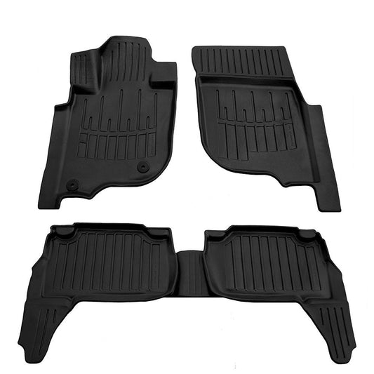 Set covorase auto cauciuc tip tavita pentru mitsubishi l200 (2015-)