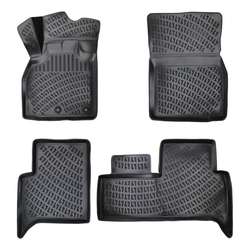 Set covorase auto cauciuc tip tavita pentru renault scenic ii 2003-2009