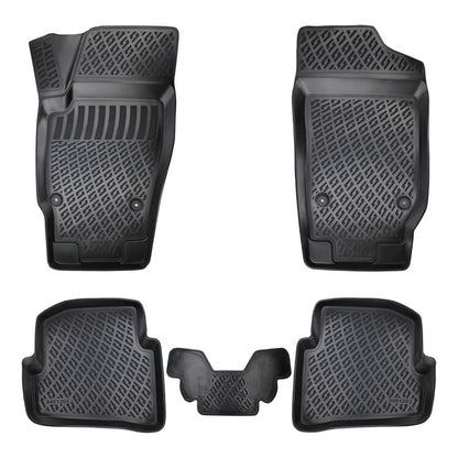 Set covorase auto cauciuc tip tavita pentru seat ibiza iii 2002-2008