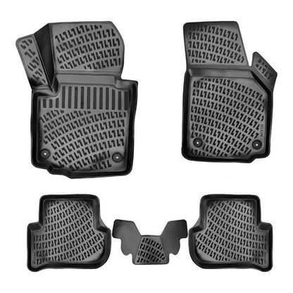 Set covorase auto cauciuc tip tavita pentru skoda yeti 2009-2017