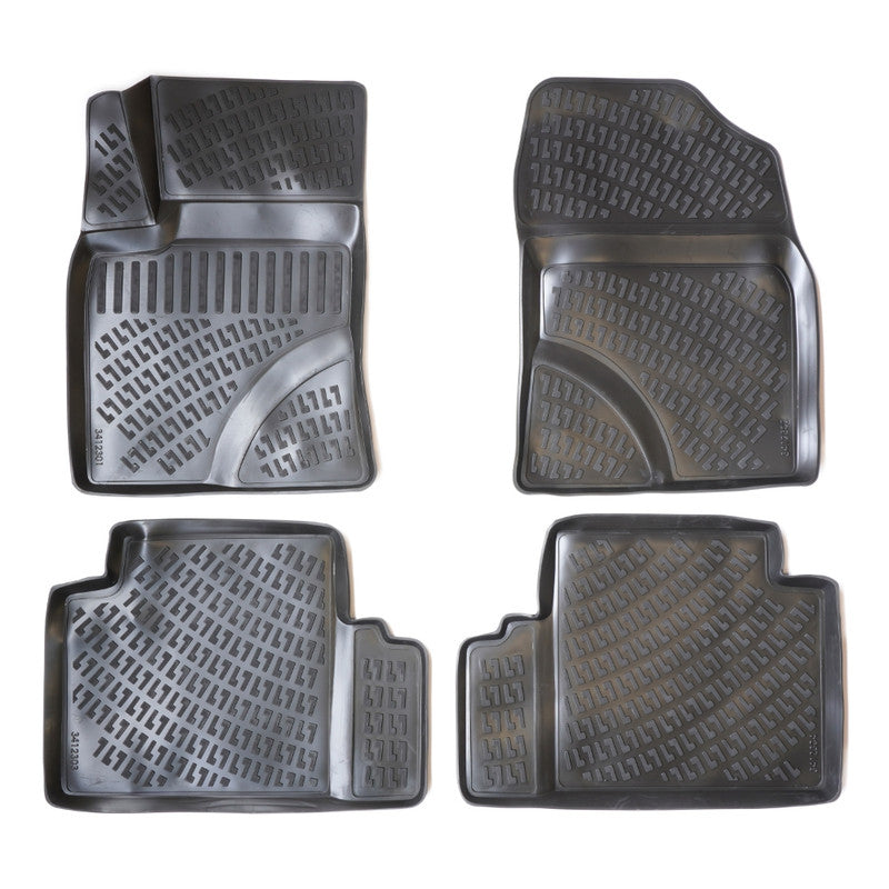 Set covorase auto cauciuc tip tavita pentru toyota avensis iii 2009-2018