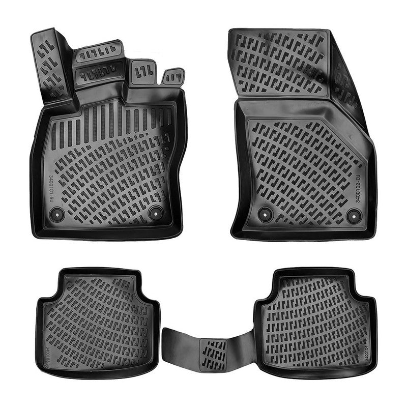 Set covorase auto cauciuc tip tavita pentru vw arteon 2017-