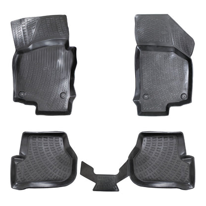 Set covorase auto cauciuc tip tavita pentru vw golf 6 2008-2012