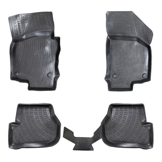 Set covorase auto cauciuc tip tavita pentru vw golf 6 2008-2012