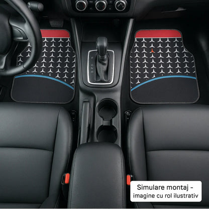 Covorașe Universale Mercedes-Benz – Design Abstract Stea 3 Colțuri
