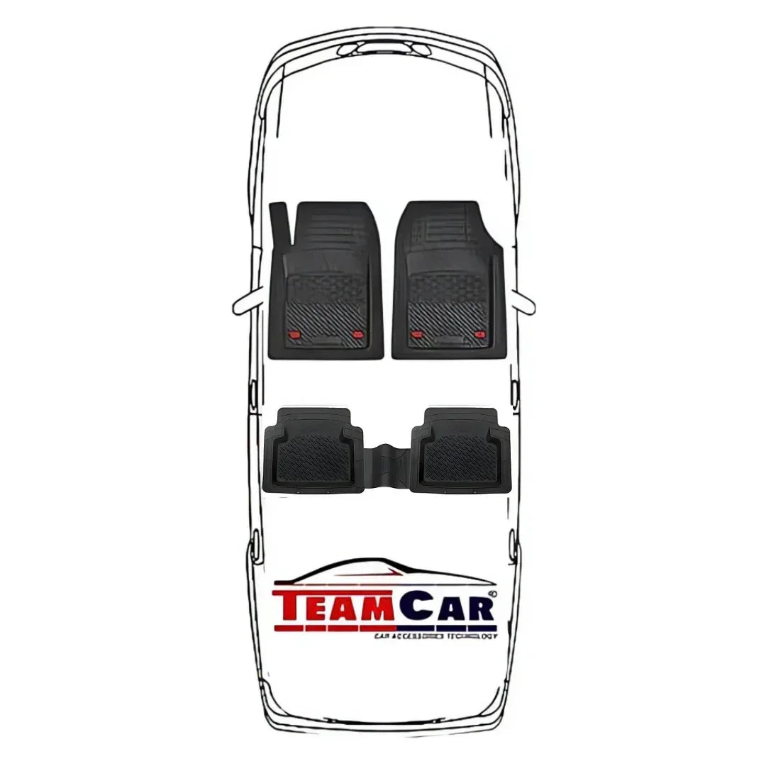 Covorase Auto TeamCar® Tip Tavita Compatibile Citroen C4 Cactus (2014-2020) Negru Material Rezistent - 221.ro