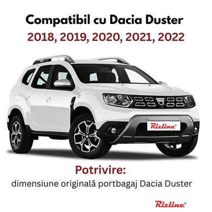 Covoraș Rizline Portbagaj Dacia Duster 4X2, 2022 – Tavita din Cauciuc fara miros - 221.ro