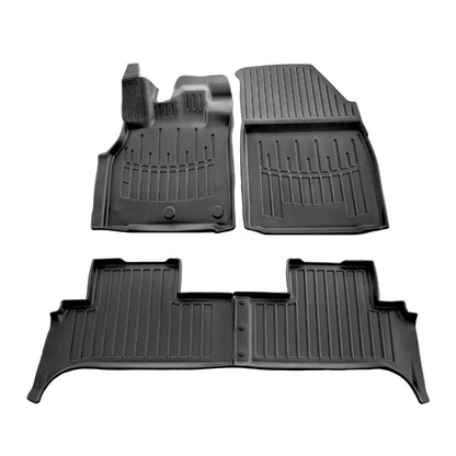 Set covorase auto cauciuc tip tavita pentru renault grand scenic (2009-2016)