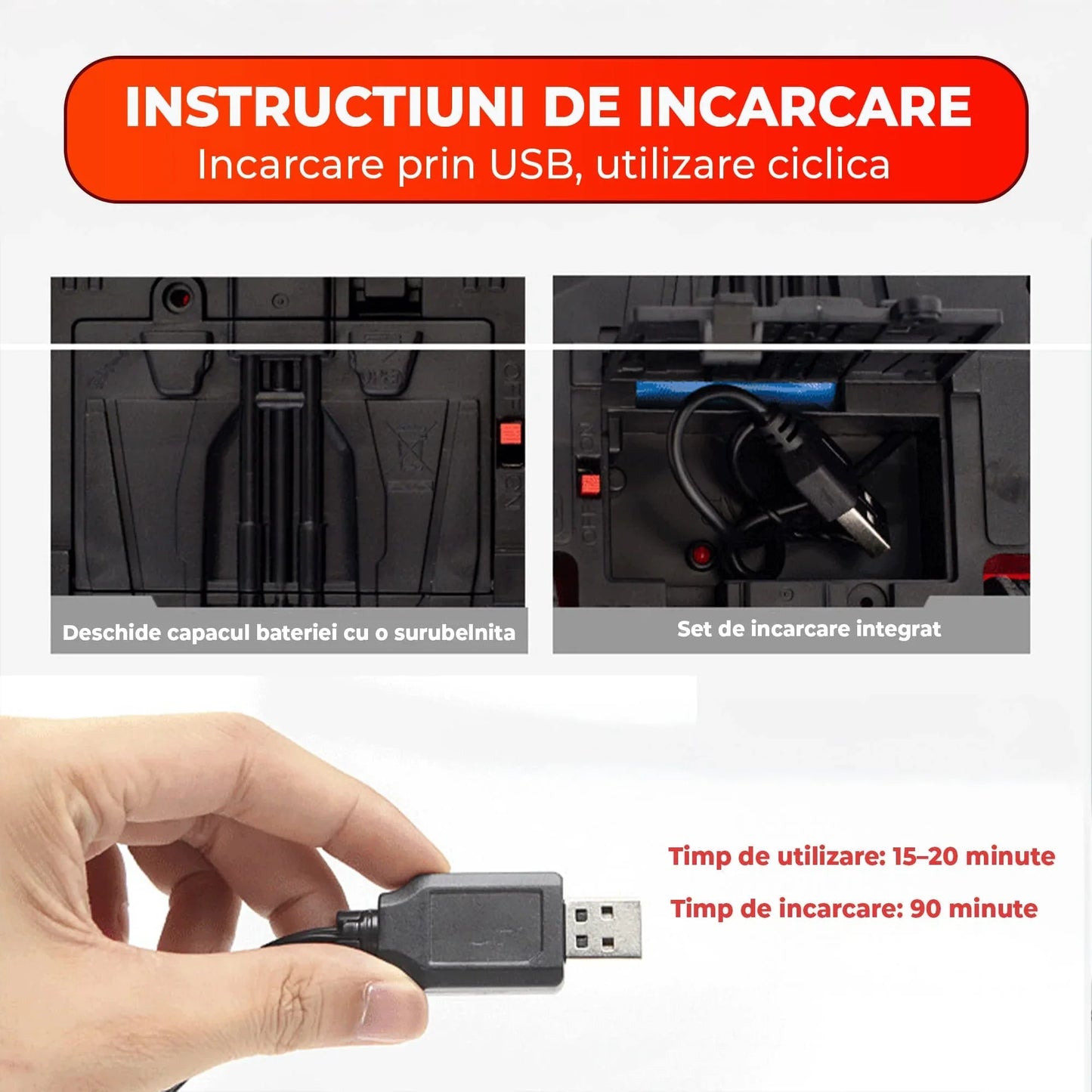 Masina cu Telecomanda tip Volan si Pedale Timebox, Scara 1:16, Lumini LED, 2,4Ghz, Design Supercar, baterie tip acumulator reincarcabila, Cadou pentru Copii 6+ Ani, Rosu - 221.ro