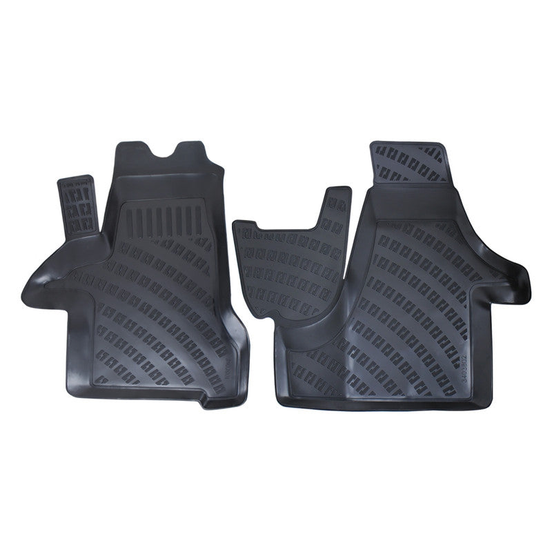 Set covorase auto cauciuc tip tavita pentru vw transporter (t5-t6) 2003-2019