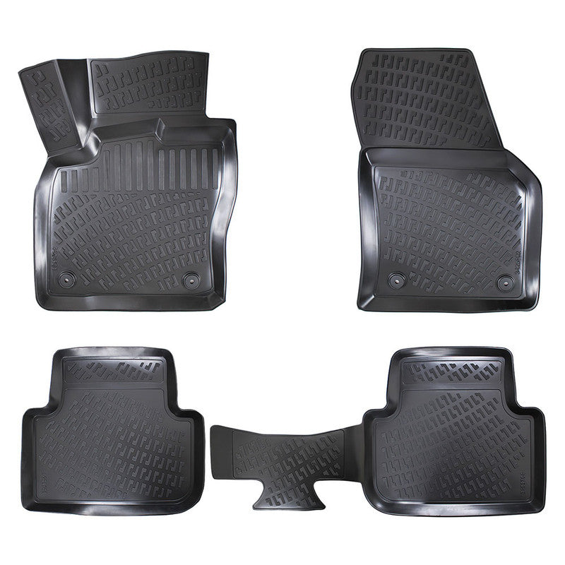 Set covorase auto cauciuc tip tavita pentru vw tiguan ii (ad) 2016-2019