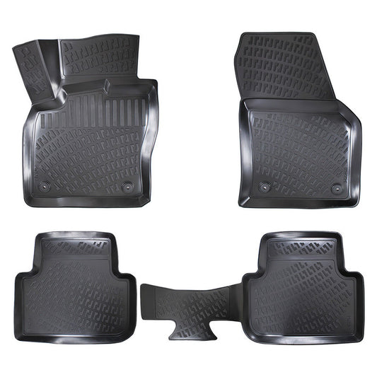 Set covorase auto cauciuc tip tavita pentru vw tiguan ii (ad) 2016-2019