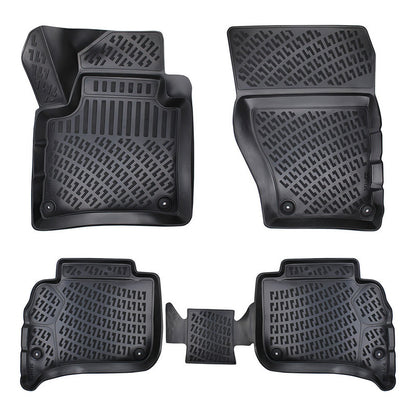 Set covorase auto cauciuc tip tavita pentru vw touareg iii (cr) 2018-