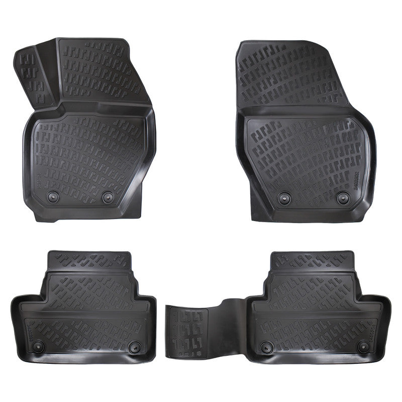 Set covorase auto cauciuc tip tavita pentru volvo xc-60 i 2008-2017