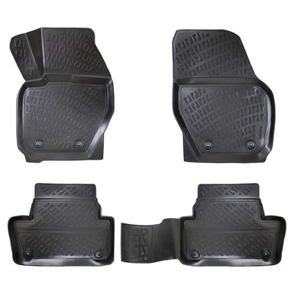 Set covorase auto cauciuc tip tavita pentru volvo xc-60 i 2008-2017