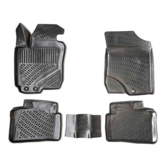 Set covorase auto cauciuc tip tavita pentru kia ceed i 2006-2012