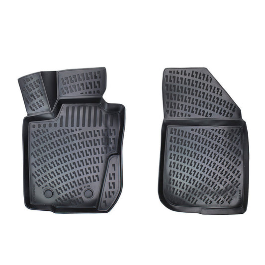 Set covorase auto cauciuc tip tavita pentru dacia logan i sedan (fata) 2004-2012