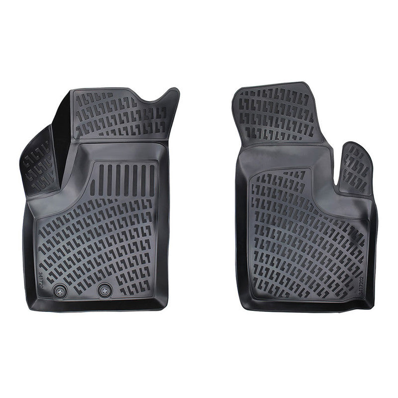 Set covorase auto cauciuc tip tavita pentru fiat doblo (fata) 2000-2009