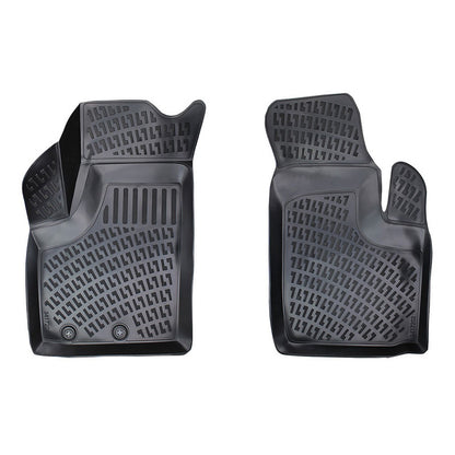 Set covorase auto cauciuc tip tavita pentru fiat doblo (fata) 2000-2009