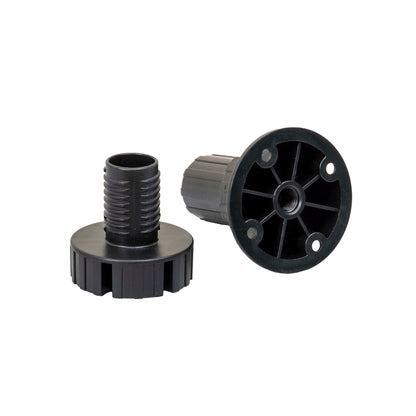 Picior reglabil din plastic pentru mobila, inaltime maxima 11.5cm / 5156